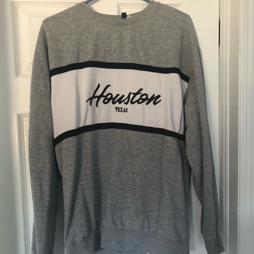 Divided by H&M Houston Texas Men’s Crew Neck Sweatshirt (L)
